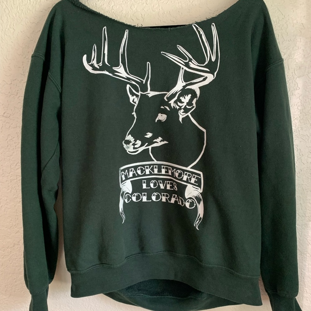 Rare Macklemore Loves Colorado 2011 Tour L Sweater
